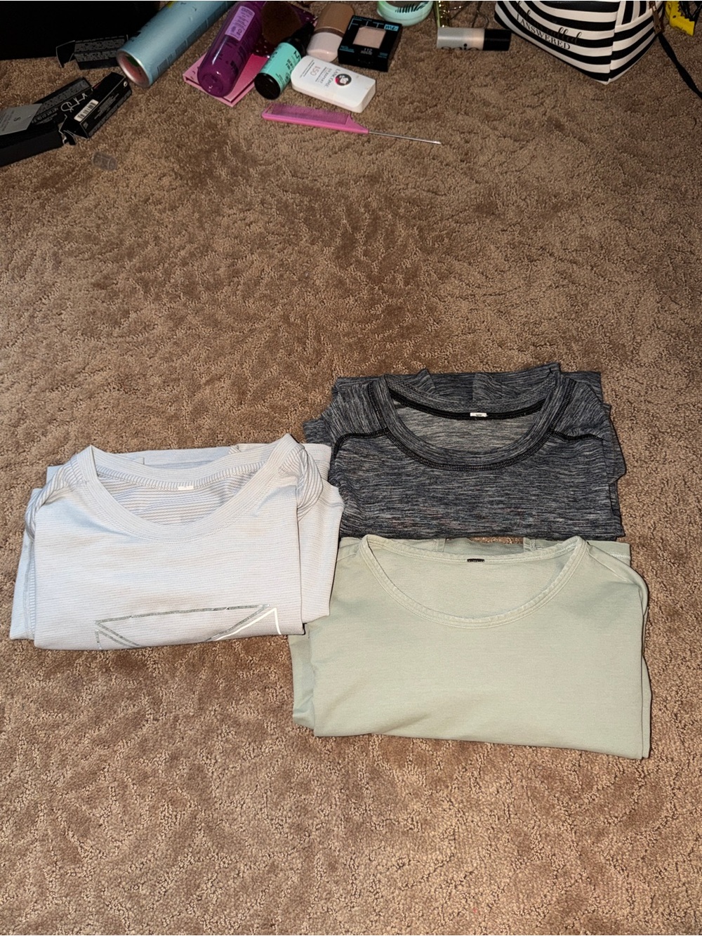 Lululemon 3 pack of t shirts